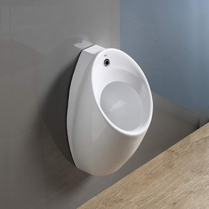 乐家卫浴roca智能自动感应一体小便斗挂墙式 酒店壁挂男士小便器