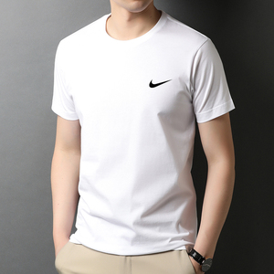耐克短袖t恤男夏季男士薄款纯棉圆领运动休闲半袖体恤衫上衣服潮t