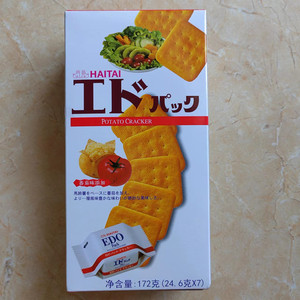 韩国海太EDO pack薯仔饼食品酥饼早餐饼干餅干 172克