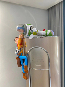 巴斯光年救胡迪空调摆件客厅冰箱顶部空间上方侧面摆的装饰品挂件
