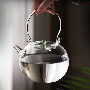 新品天一閣丨玻璃煮日式高端容量耐高大温电陶炉烧水壶泡茶茶壶专