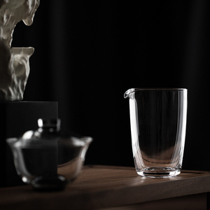 天一閣丨耐热玻璃公道杯日式高端公杯功夫茶具大容量茶海分茶器