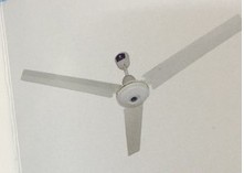 重庆名牌红岩家用吊扇1.20米120j 白色 三叶五档电抗调速铜线电机