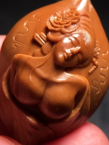 5四花大单件核雕文玩配件