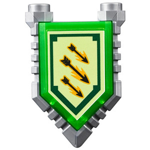 乐高 lego 零件 未来骑士团 人仔 nex021 终极阿隆 盾牌 70332