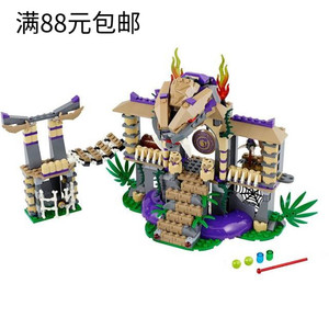 乐高70749 幻影忍者 勇闯狂蟒碉堡 全新杀肉 净场景 绝版