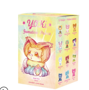 popmart泡泡玛特 yoki宝石小王子系列盲盒一套公仔摆件玩具潮玩