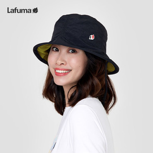 LAFUMA乐飞叶户外UPF50+防晒帽子女旅行垂钓遮阳帽双面戴渔夫帽