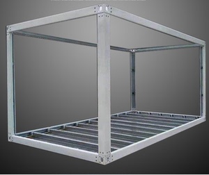 防火住人集装箱框架移动拼装箱定制款简约集装箱快拼箱房活动板房