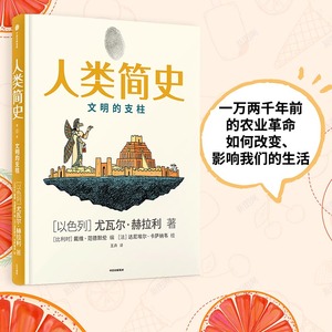 当当网 人类简史（知识漫画2）：文明的支柱[尤瓦尔·赫拉利] 世界史 中信出版社  正版书籍