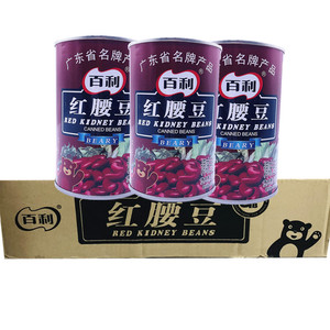 红腰豆罐头整箱（24罐*432g）轻食店商用蔬菜沙拉西餐烘焙红芸豆