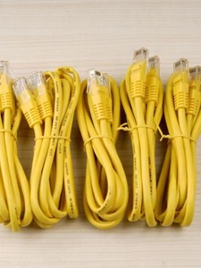 成品网线1米2米网络跳线超5五类6六类家用电信原配路由器宽带猫线