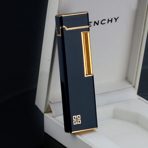 绝版现货日本原装正品 givenchy纪梵希g09 黑色气体火石打火机