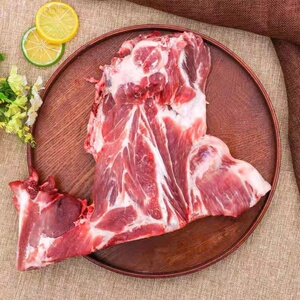 冷冻新鲜猪颈骨猪脖骨 20斤装 多肉猪颈椎骨 脖子骨 排骨饭店商用