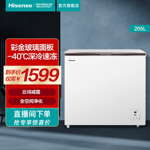 海信bd/bc-205zngut家用保鲜冰柜小型立式节能美观冷冻冷柜冰箱