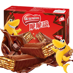 脆脆鲨威化饼整箱巧克力味