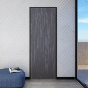衡阳生态极窄铝木门极简门室内门窄边门碳晶卧室门房间门套装门
