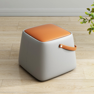 凳子家用换鞋凳门口穿鞋凳客厅沙发凳轻奢储物凳多功能板凳收纳凳