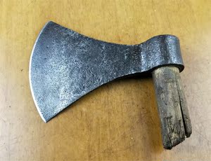 日本进口原装二手斧头 手工锻打采伐斧 异形斧子 户外伐木工具