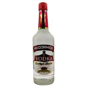 麦克美伏特加美国原装进口mccormick 迈可米单支装瓶装750ml