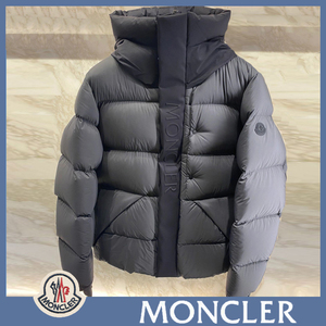 moncler/蒙口经典款撞色黑武士羽绒服男鹅绒连帽滑雪面包服外套女