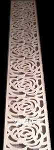 实木雕花吊顶  灯罩灯饰  玫瑰花式 透空镂空拉通板定制