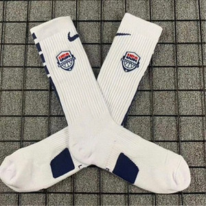 全新usa美国队球队款长筒篮球袜加厚毛巾底精英袜nba专业运动袜子