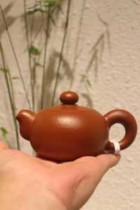 猫猫的小器皿 潮州手拉壶吴佩姬贵妃壶圆润朱泥全手工正品保真礼