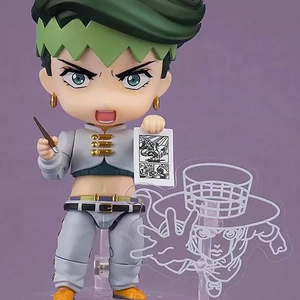 gsc jojo的奇妙冒险1256岸边露伴可动换脸动漫国产q版粘土人手办