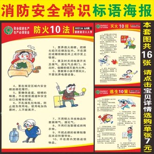 消防安全宣传海报