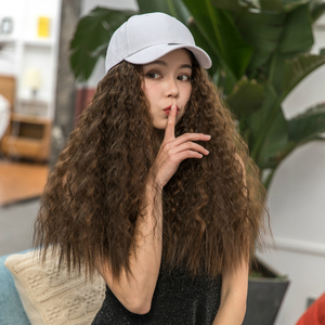 时尚假发帽子 欧美大妞嘻哈范玉米须爆炸头小卷假发女 假发套