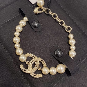 香奈儿22c珍珠双c手链