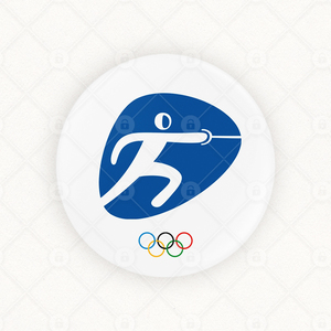 奥运会击剑图标图片