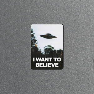 X-Files X档案冰箱贴周边纪念品美剧UFO外星人科幻飞碟