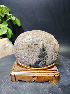 (背影)天然长江画面石水墨奇石观赏石摆件