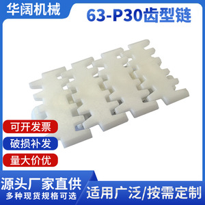 柔性链板塑料链板输送链板柔性齿形链板 自动化输送设备链HK63
