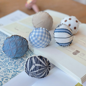 乐往原创女装 平凡的蘑菇 纯手工布艺手工缝制文艺复古装饰小物件