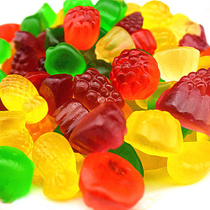 喜多多橡皮糖 热带水果混合形状 6斤一包 包邮全国 散装