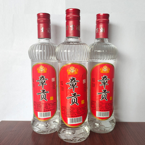 章贡王酒光瓶52度浓香型500mlx3瓶装江西赣州名酒喜庆裸瓶章贡酒