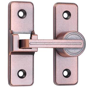 免打孔门扣90度卫生间门锁神器推拉门锁扣卡扣移门180度插销门栓