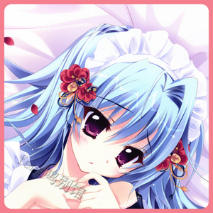 和泉つばす 恋樱/恋花绽放樱飞时 月岛夕莉等身抱枕 gal抱枕周边