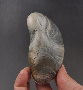 天然奇石 图案石 画面石 造型石 大湾石 右江石 《寿星》