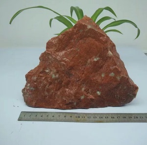 寿山石天然浙江红原石叶腊石毛料雕刻原石观赏石摆件印章料1.