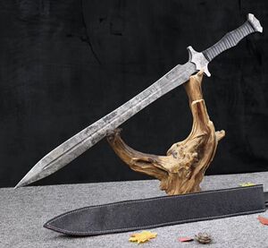 龙泉一体收藏剑中长款绣春唐横刀剑冷兵器武术镇宅健身防身未开刃