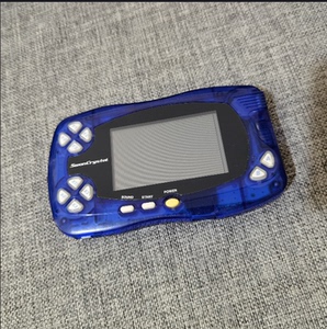 9新 万代原装日版 水晶天鹅 进化版 wsc 掌机 蓝透明