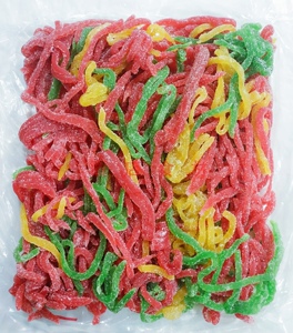 多味彩色果糖果脯彩色果脯条五颜六色果脯果干冬瓜糖商用4斤/袋包