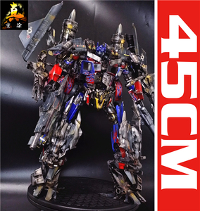 真重涂 变形金刚 擎天柱 天火马甲 合体 mpm04放大 改造 重涂