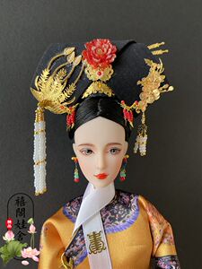 娃娃大拉翅旗头