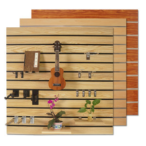 装饰槽板展示架吉他木质挂乐器墙手机配件货架饰品展示柜万用坑板