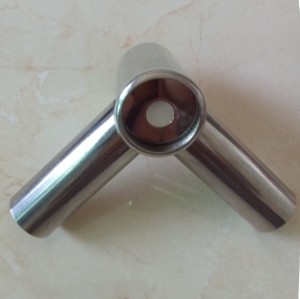 宫廷蚊帐配件三通接头加厚通用不锈钢支架直角三通头连接卡扣顶角